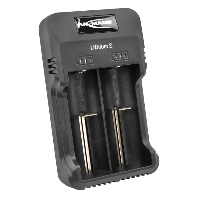 Ansmann Universal Akkuladegerät Lithium 2 für 18650 21700 26650 - Top Features!