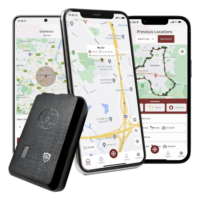 Safetag Mag Rechargeable Magnetic GPS Tracker 34195 | Real Time Tracking & Notifications | 90 Day Standby | 7 Day Free Trial