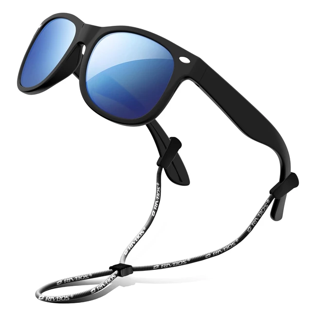 Rivbos Kids Sunglasses Polarized UV Protection RBK004 for Boys Girls Age 3-10