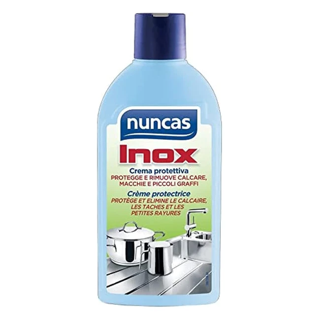 Nuncas Inox Crema Protettiva 250ml - Protezione e Lucidatura