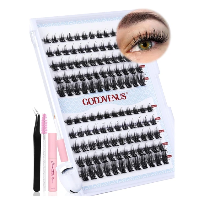Eyelash Extension Kit 5 in 1 Lash Extension Kit with 120pcs Individual Lashes by