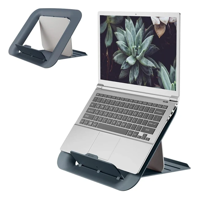 Support ajustable Leitz pour ordinateur portable - Ergo Cosy Gris 64260089