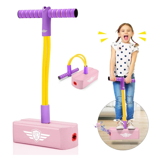 Saltador de Pogo de Espuma - Juguetes para Niñas de 3-12 Años - Regalos de Cumpleaños