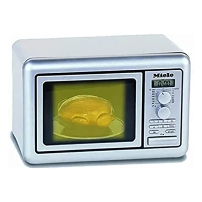 Micro-ondes Miele Theo Klein 9492 - Plateau tournant - Minuterie - Jouet pour enfants