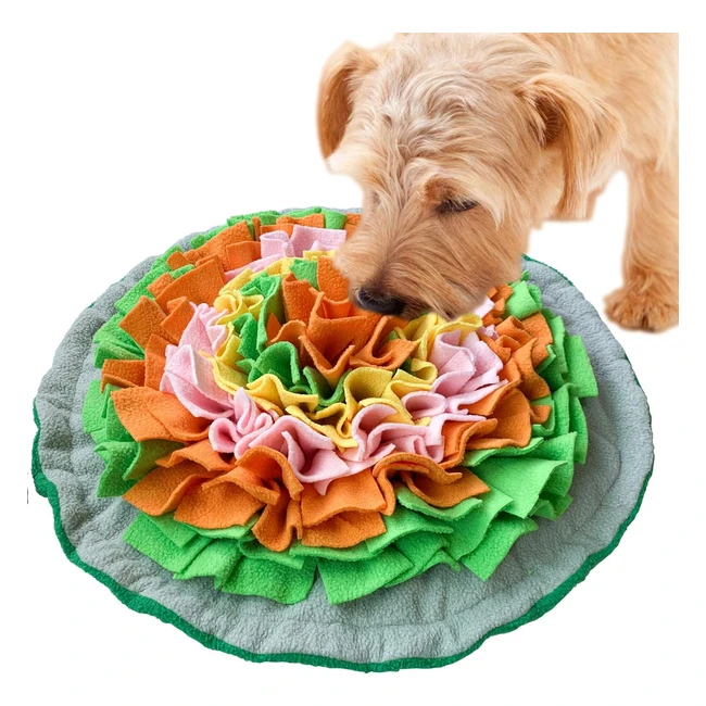 Schitec Alfombra Olfativa para Perros - Manta Rompecabezas Interactiva - Ref. 12345 - Ideal para Cachorros y Mascotas