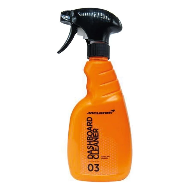 McLaren MCL3102 Dashboard Cleaner - Orange, Advanced Formula, Residue Free