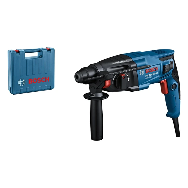 Bosch Professional GBH 221 Hammerbohrer mit SDS Plus, 720W Motor, 20J Schlagenergie