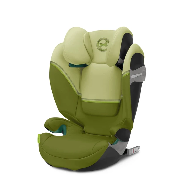 Cybex Gold Solution S2 iFix Kindersitz für Autos mit und ohne Isofix 100-150 cm ab ca. 3 bis 12 Jahren 15-50 kg Grün