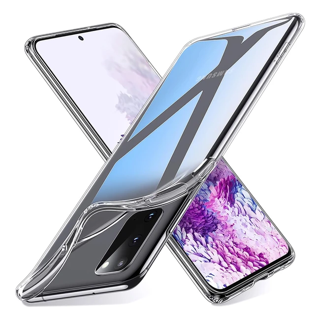 ESR Klare Silikon Hlle fr Samsung Galaxy S20 2020 - Luftpolster Display  Ka