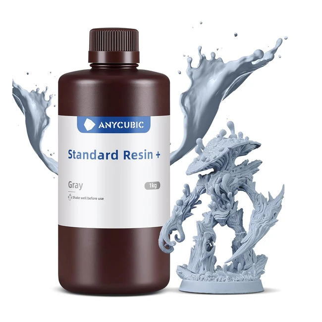 Anycubic Upgraded Standard 3D Printer Resin 405nm Photopolymer UV Resin Fastcuri