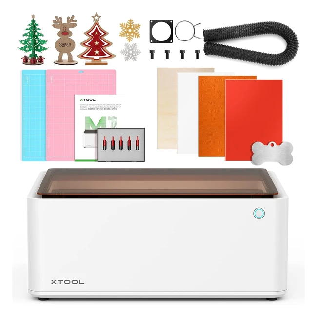 Xtool M1 Laser Graviermaschine und Cutter - Hohe Genauigkeit, 16MP Autofokus