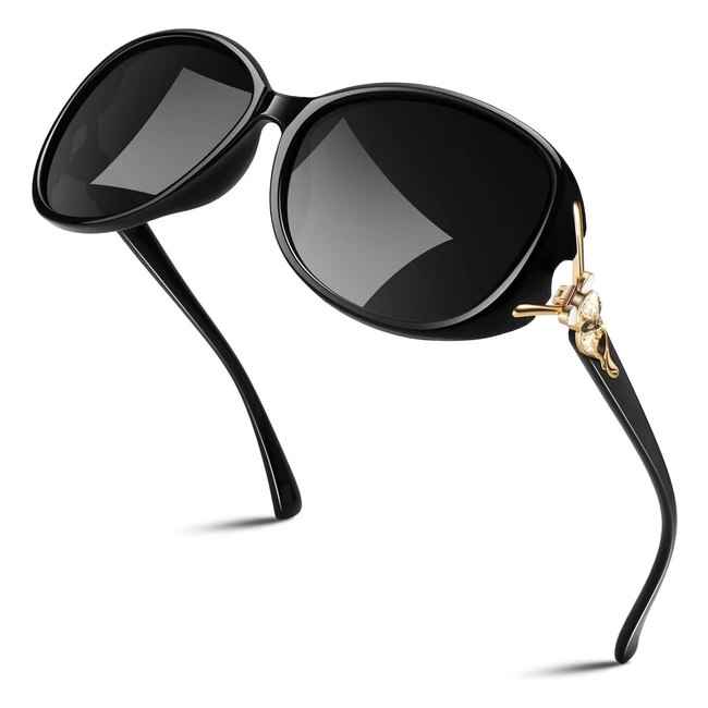 Gafas de Sol Polarizadas Mujer Sunier UV400 - Gran Tamaño y Moda