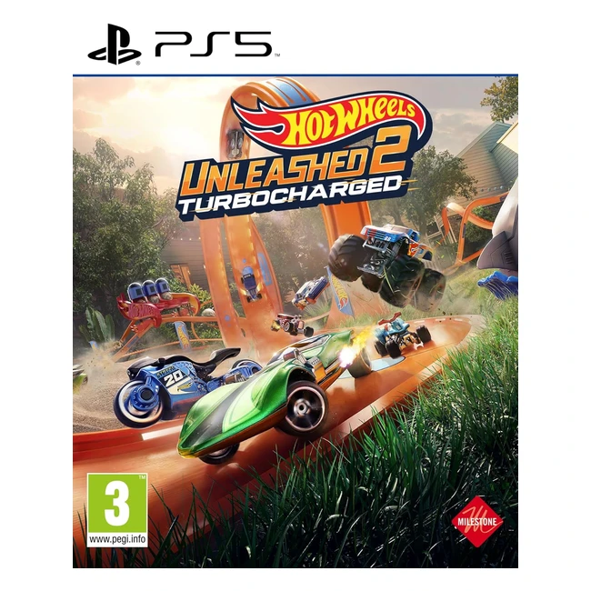 Hot Wheels Unleashed 2 Turbocharged PS5 - 130 Vehicles 5 Locations New Moves