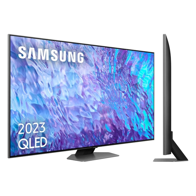 Samsung TV QLED 4K 2023 65Q80C Smart TV 65 Direct Full Array Procesador Neural 4