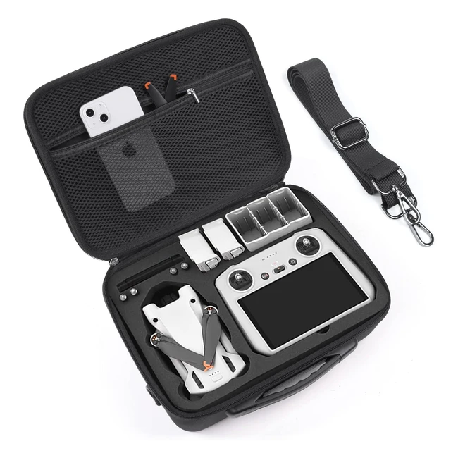 Ainiv Housse de Transport pour DJI Mini 3 Pro - Etanche EVA Sac de Rangement