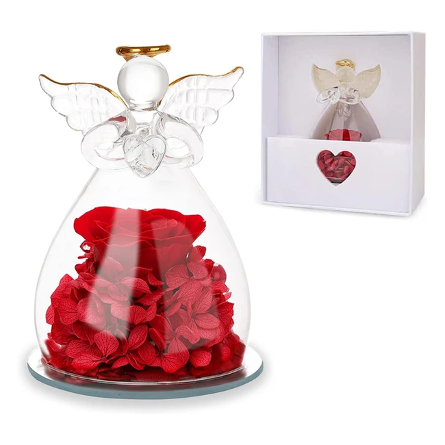 Rose ternelle Angel Cadeau Fte des Mres Mariage Anniversaire