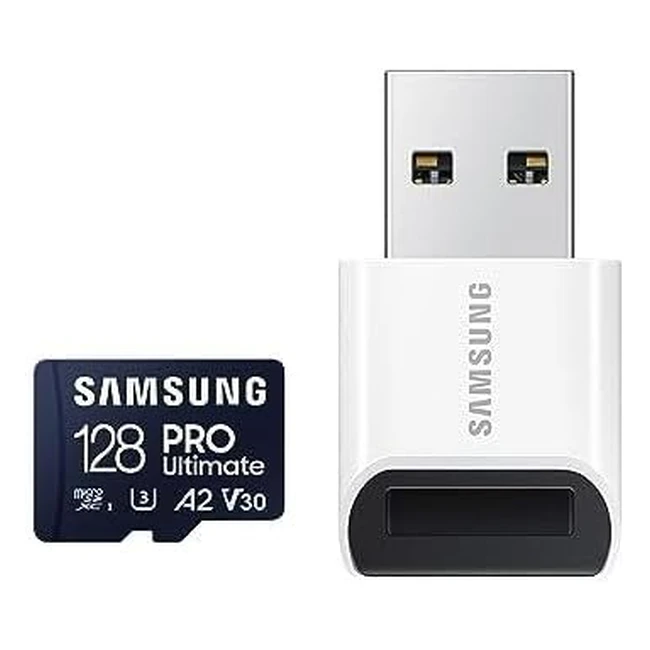 Samsung Pro Ultimate MicroSD Memory Card 128GB UHS-I U3 200MB/s Read 130MB/s Write