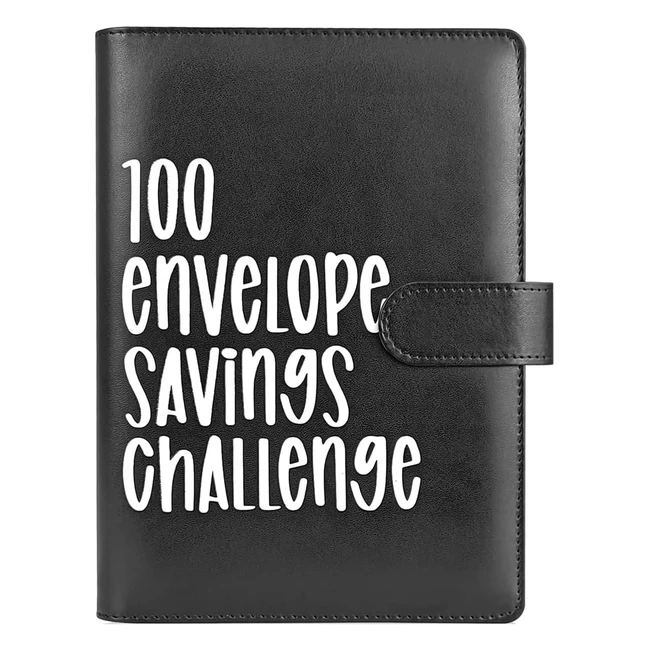 100 Days Envelopes Money Saving Challenge Wallet - Budget Planner Book