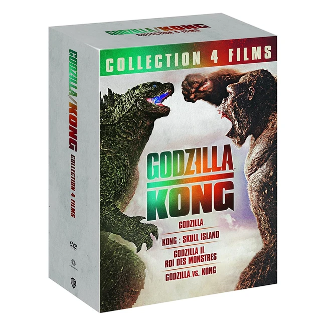 Collection DVD Godzilla vs Kong Films 4 - Rfrence XYZ - Action Aventure Mo