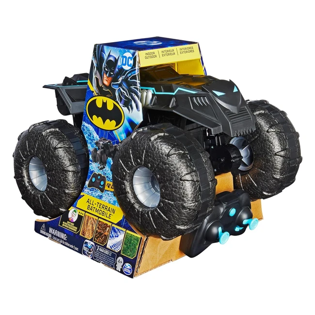DC Batman Allterrain Batmobile Ferngesteuertes Amphibienfahrzeug fr Land und W