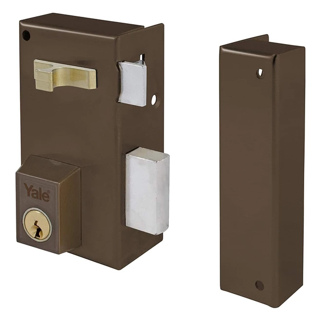 Cerradura Yale 3011993 56AHP70 Derecha Marrón - Entrada 40mm - ¡Seguridad y Estilo!