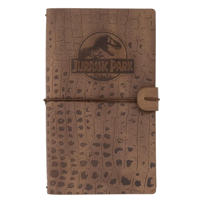 Cuaderno de Viaje Jurassic Park Cuero Sinttico 196x12cm