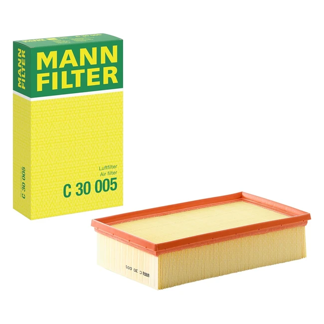 MANN-FILTER C 30 005 Luftfilter Premiumqualität - Schutz für Motor & Luftmassenmesser