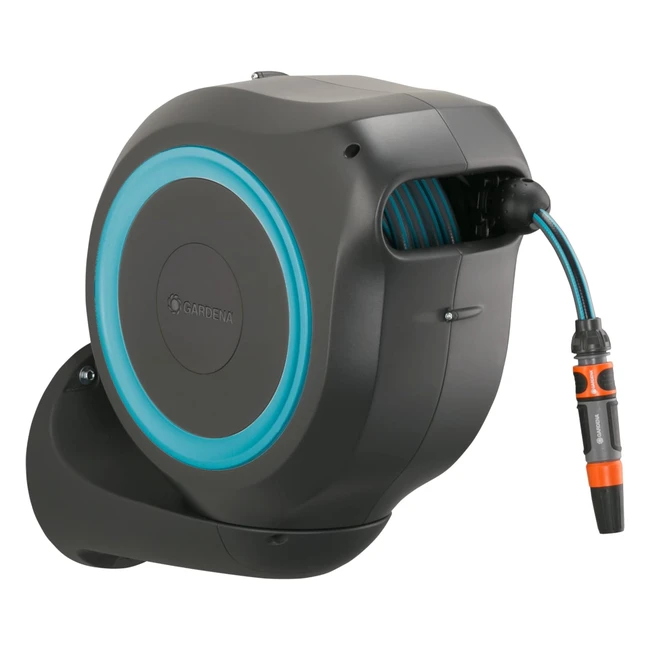 Avvolgitubo da parete Rollup Gardena 1861020 - 20m tubo giardino con lancia e ra