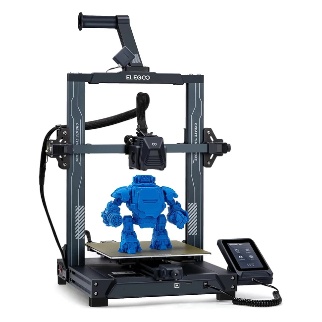 Imprimante 3D Elegoo Neptune 3 Pro avec Double Extrudeur Direct et Nivellement Automatique