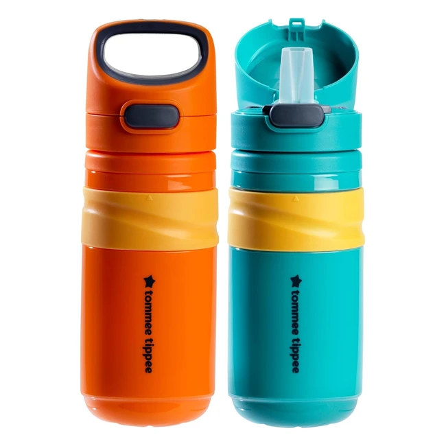 Tommee Tippee Superstar Insulated Sippy Cup 11oz Pack of 2 - Leak  Shake Proof 