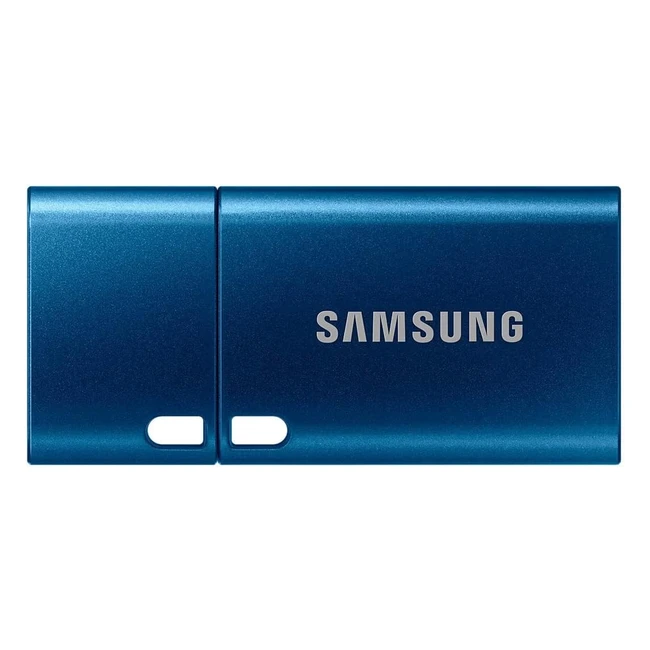 Samsung USB Flash Drive USB C 128GB 400Mbs Read 60Mbs Write USB 31 Blau MUF128D