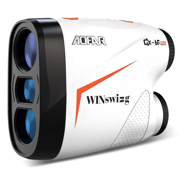 Telémetro AOFAR GX6FGX6F Pro 500-600 Yardas Alta Precisión Escaneo Continuo Vibración Bloqueo Bandera Legal Torneos