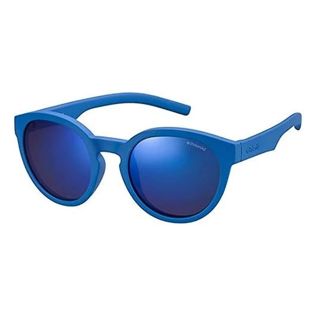 Polaroid Kids Sunglasses PLD 8019S BluetteGreyBlMirror PZ 45 - Free Delivery!