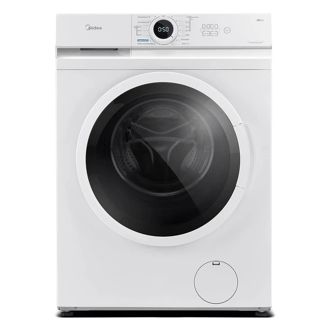 Midea MF100W60E Waschmaschine 6kg Slim Design D 1000 Umin Hygiene 90