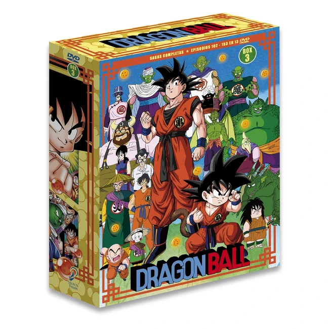 Dragon Ball Sagas Completas Box 3 Ep 109 a 153 - 11 DVD - ¡Colección Completa!