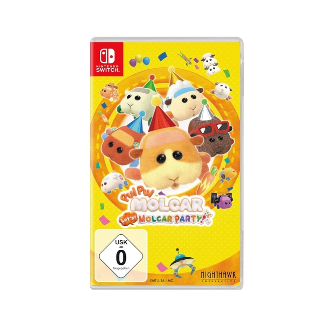 Pui Pui Molcar Lets Molcar Party Switch - Minispiele  Accessoires