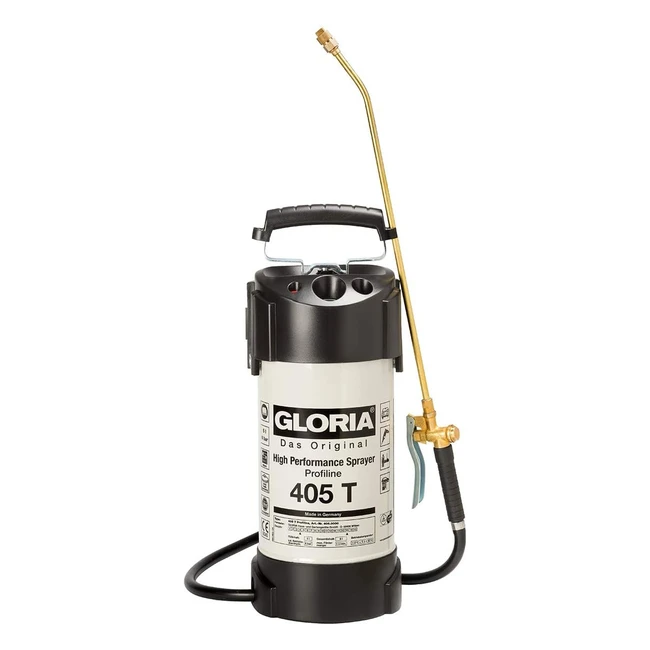 Pulverizador Gloria 405 T Profiline 5L 6 Bar Acero - Alto Rendimiento