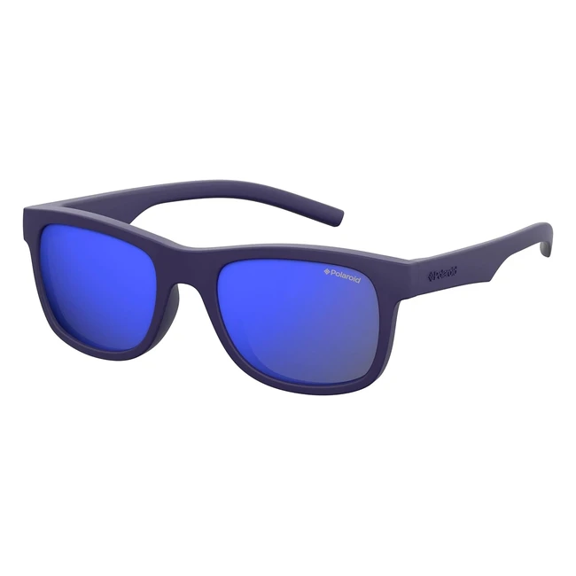 Polaroid Kids Sunglasses PLD 8020S - Blue/Grey - Free UK Shipping