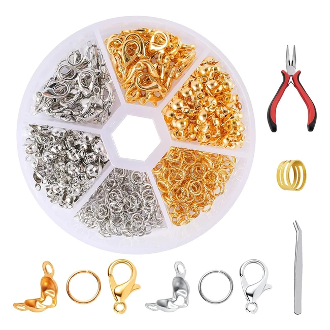 Lot 463 Fermoir Bracelet Perle Creation Bijoux Colliers Acier Inoxydable Or Arge