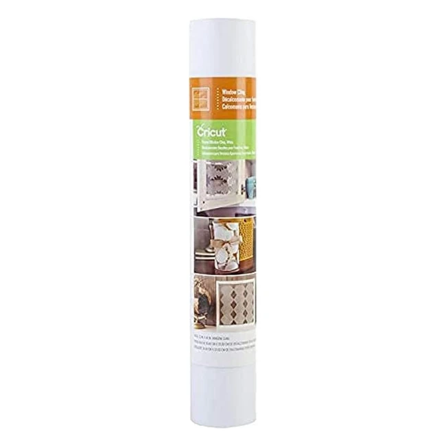 Cricut Dekorative Fensterfolie Mattiert 305 x 1219 cm - Einfache DIY Fensteraufk