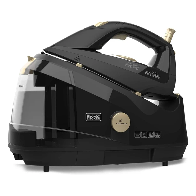 Centrale Vapeur Black+Decker BXSS2400E 2400W 7 Bars 130g/min 2L Noir