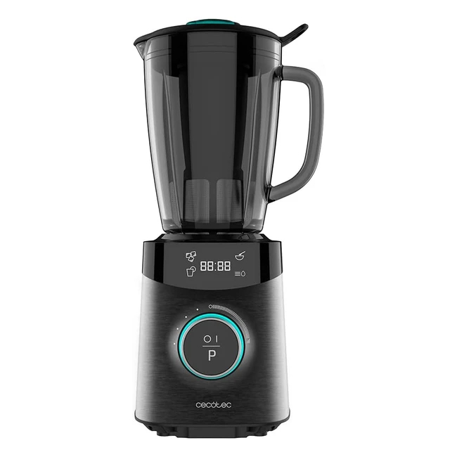 Cecotec Standmixer Power Black Titanium 2500Max Advance - 2500W - 8Klingenmesser