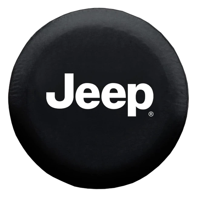 Housse de pneu de secours pour Jeep Premium - Plasticolor 000793R01 - Résistant à l'eau - Installation facile