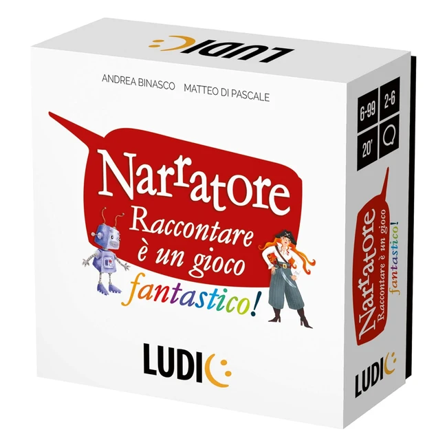 Gioco di Società Ludic Narratore IT27422 - Per la Famiglia - 26 Giocatori
