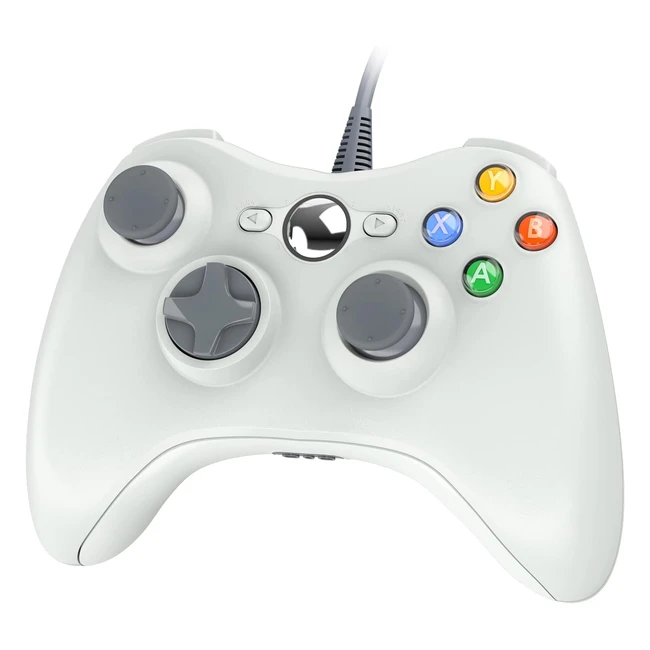 Chereeki Wired Xbox 360 Controller Joystick Gamepad - Dual Vibration - Ergonomic