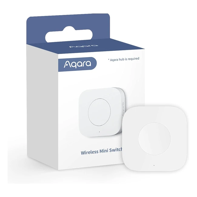 Aqara Minifunkschalter 3-Wege-Mehrzwecksteuerknopf für Smart Home - Apple HomeKit IFTTT