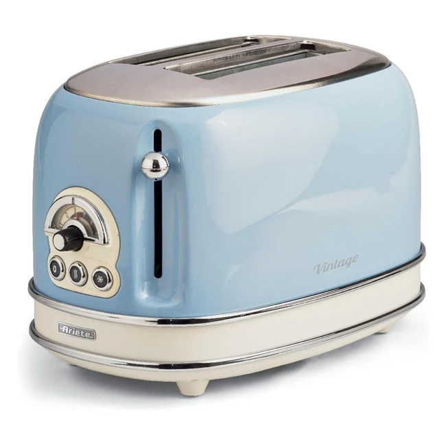 Ariete 155 810W Toaster Blau Wei 810 W Celeste - 6 Rststufen