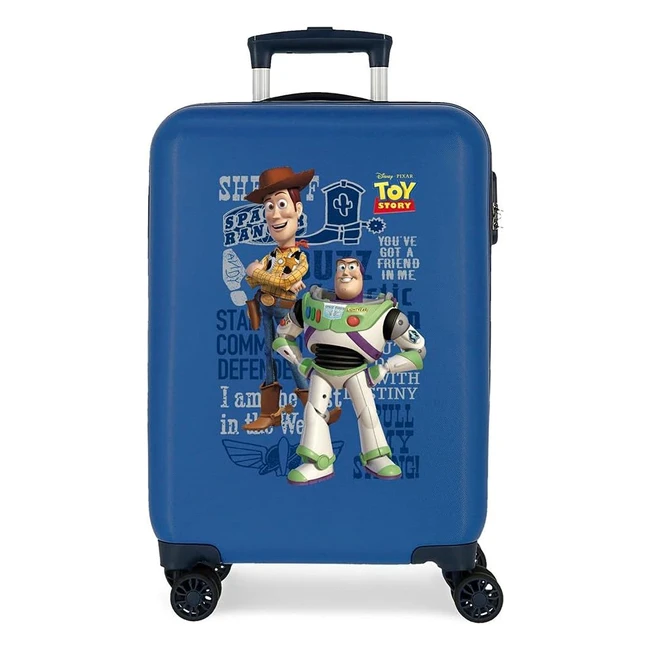 Valise Cabine Disney Ami 38x55x20 cms - ABS Résistant et Léger