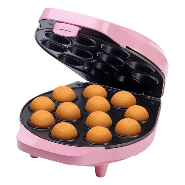 Bestron Gofrera Cakepops Retro Sweet Dreams Rosa