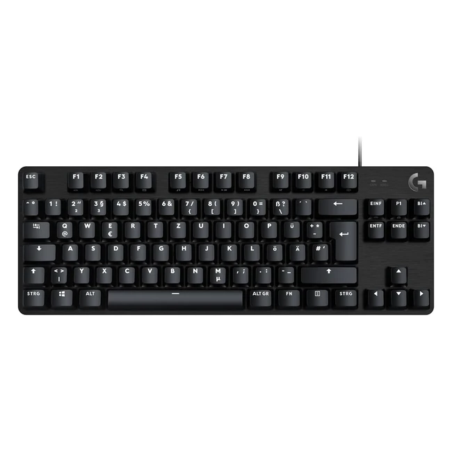 Logitech G413 TKL SE Tastiera Meccanica Gaming Nero QWERTZ